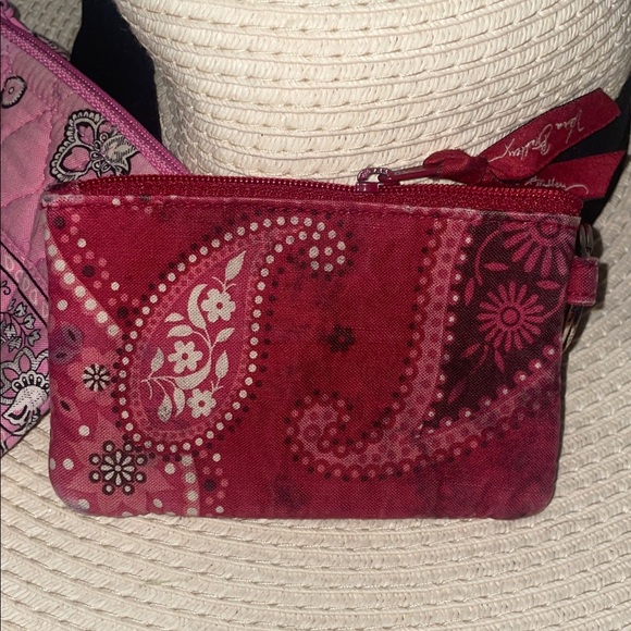 Vera Bradley Pink and Burgundy Wallet Bundle - Picture 4 of 11